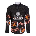 Cricket Australia Perth 6 Times Champions Long Sleeve Button Shirt