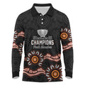 Cricket Australia Perth 6 Times Champions Long Sleeve Polo Shirt