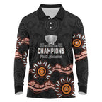 Cricket Australia Perth 6 Times Champions Long Sleeve Polo Shirt