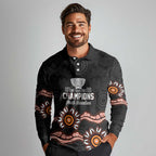 Cricket Australia Perth 6 Times Champions Long Sleeve Polo Shirt