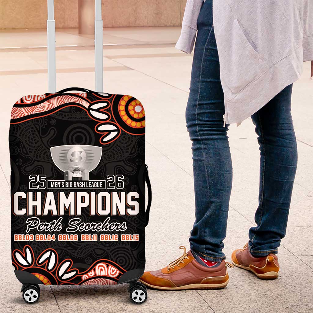 Cricket Australia Perth 6 Times Champions Luggage Cover