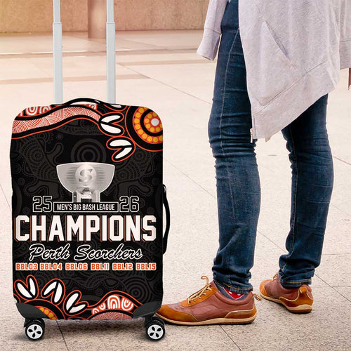 Cricket Australia Perth 6 Times Champions Luggage Cover