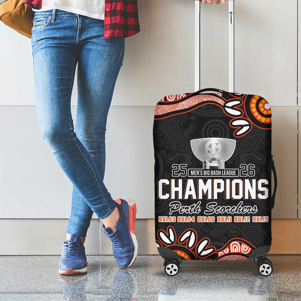 Cricket Australia Perth 6 Times Champions Luggage Cover