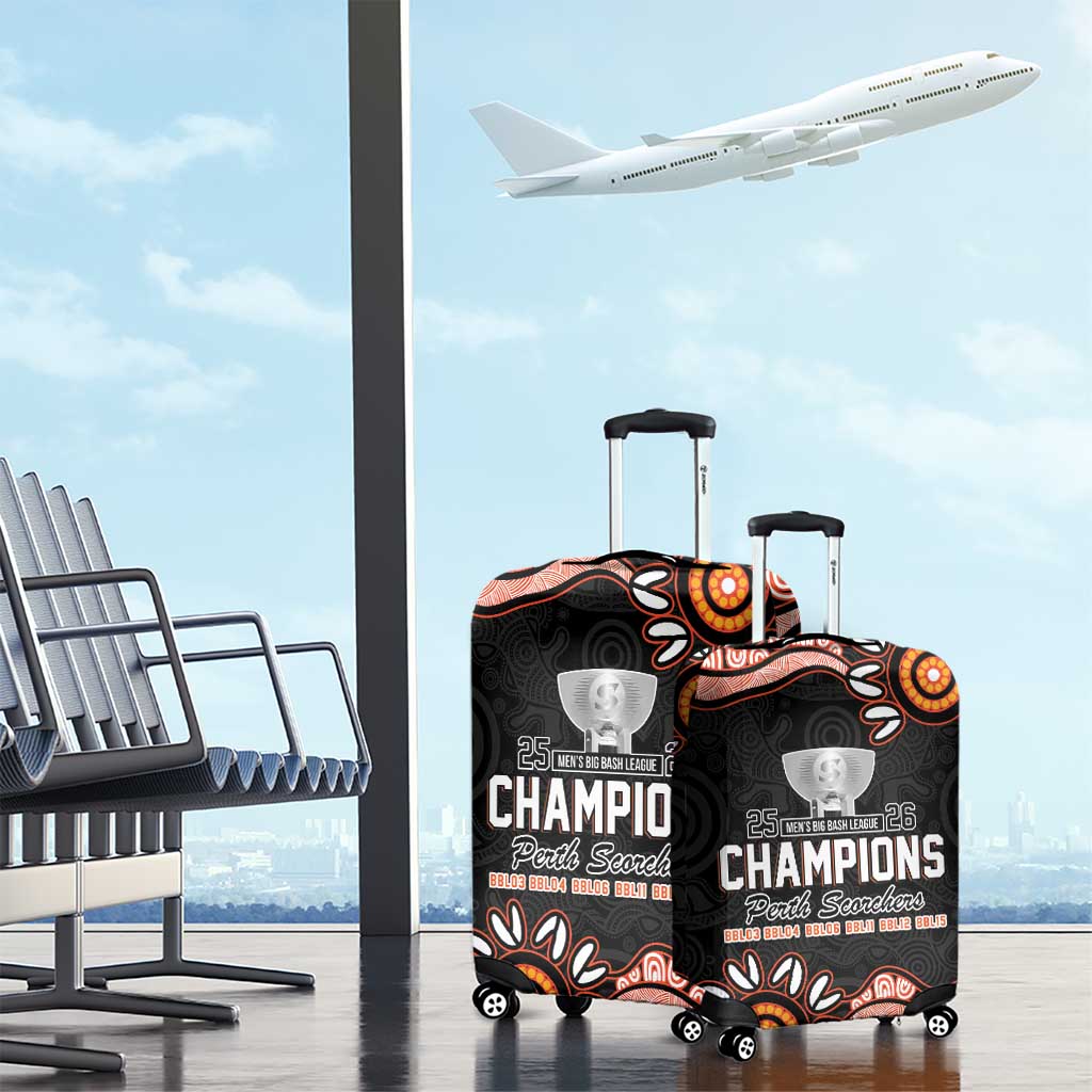 Cricket Australia Perth 6 Times Champions Luggage Cover