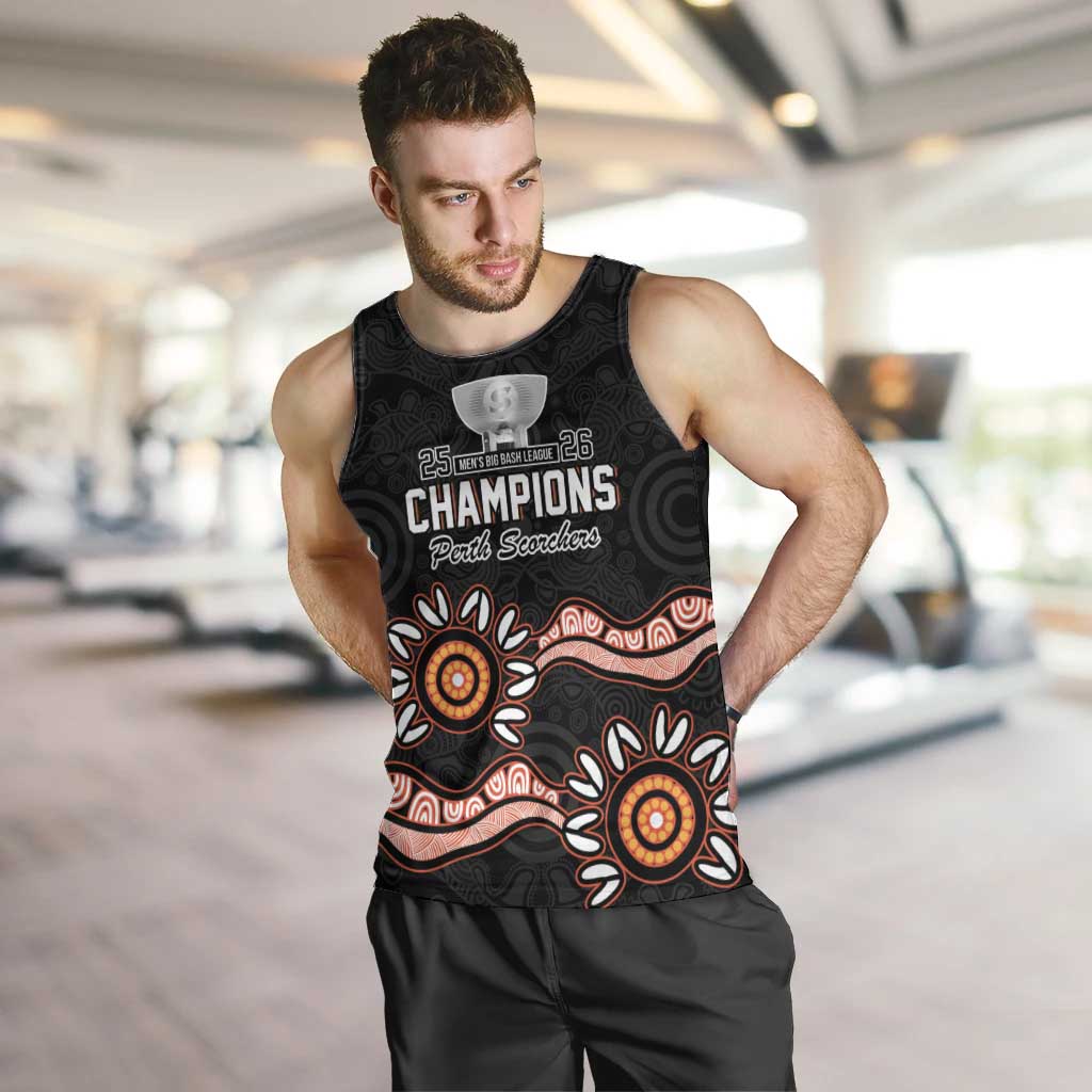 Cricket Australia Perth 6 Times Champions Men Tank Top