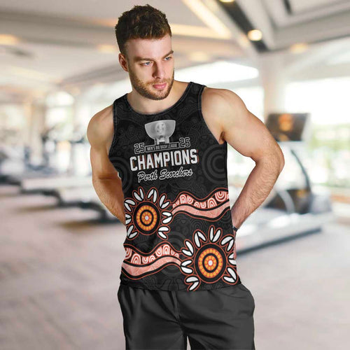 Cricket Australia Perth 6 Times Champions Men Tank Top