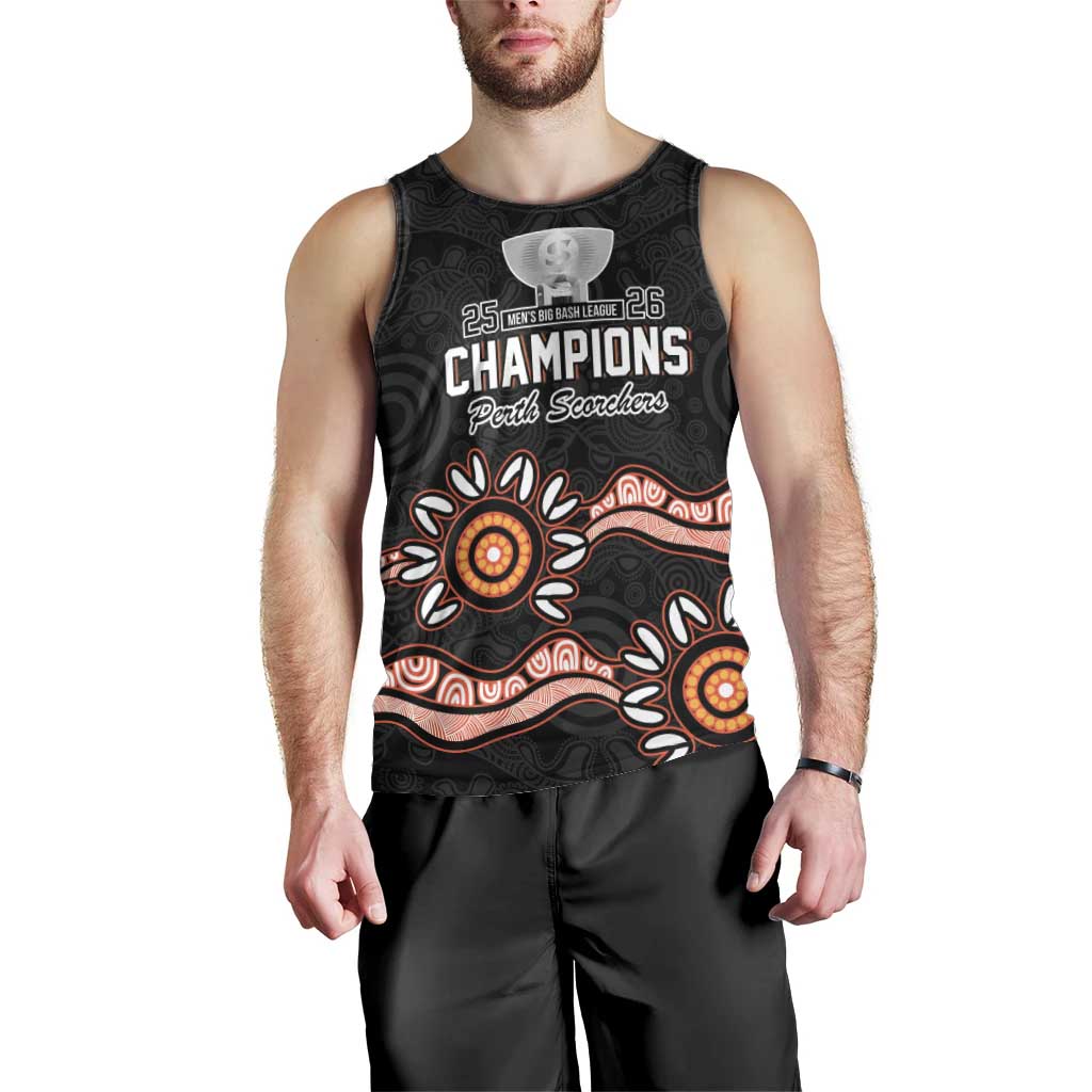 Cricket Australia Perth 6 Times Champions Men Tank Top
