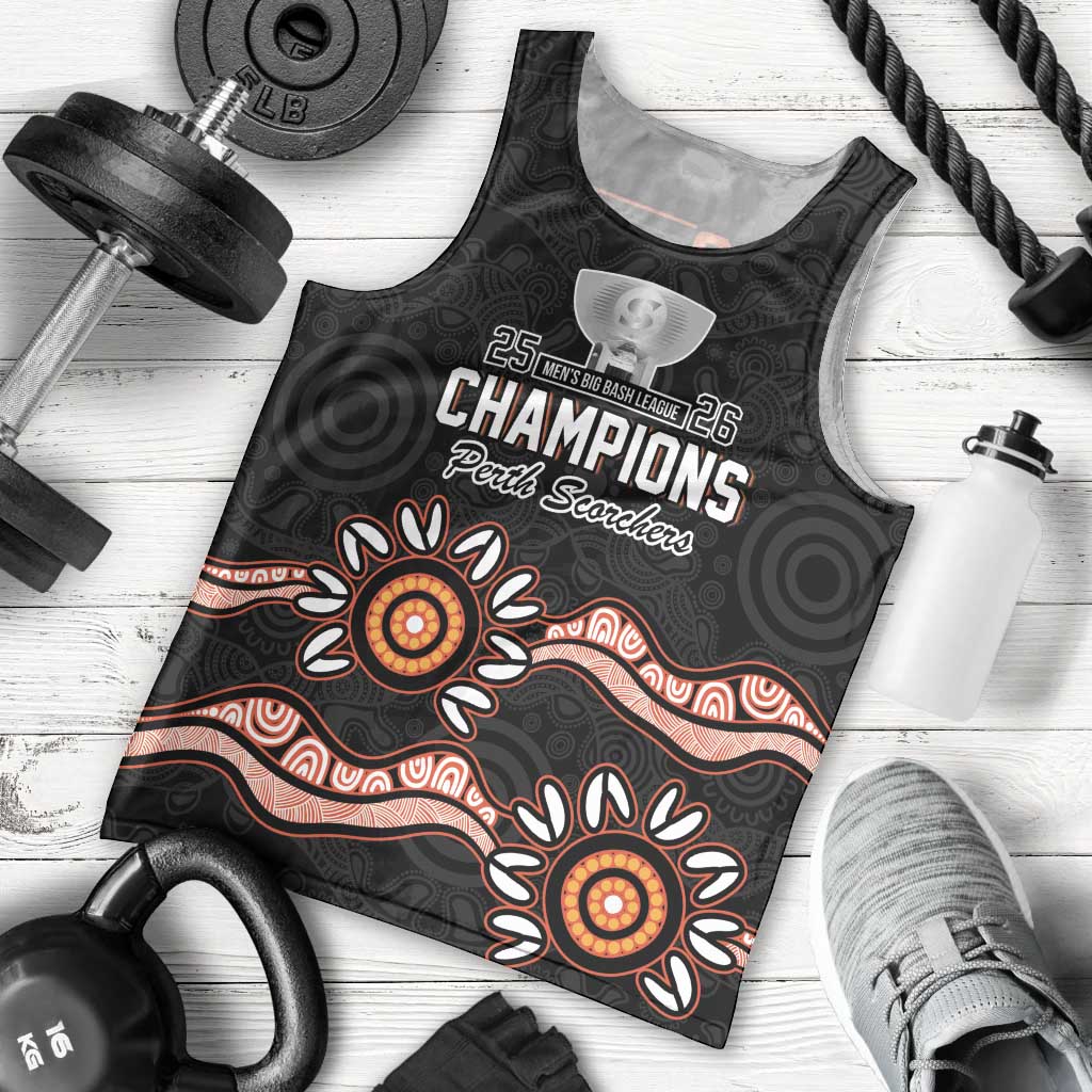 Cricket Australia Perth 6 Times Champions Men Tank Top