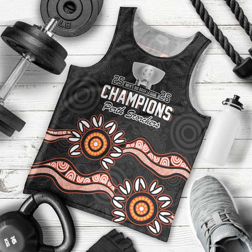 Cricket Australia Perth 6 Times Champions Men Tank Top