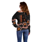 Cricket Australia Perth 6 Times Champions Off Shoulder Sweater