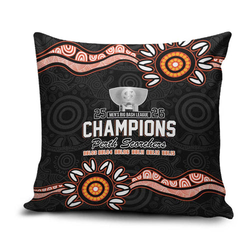 Cricket Australia Perth 6 Times Champions Pillow Cover