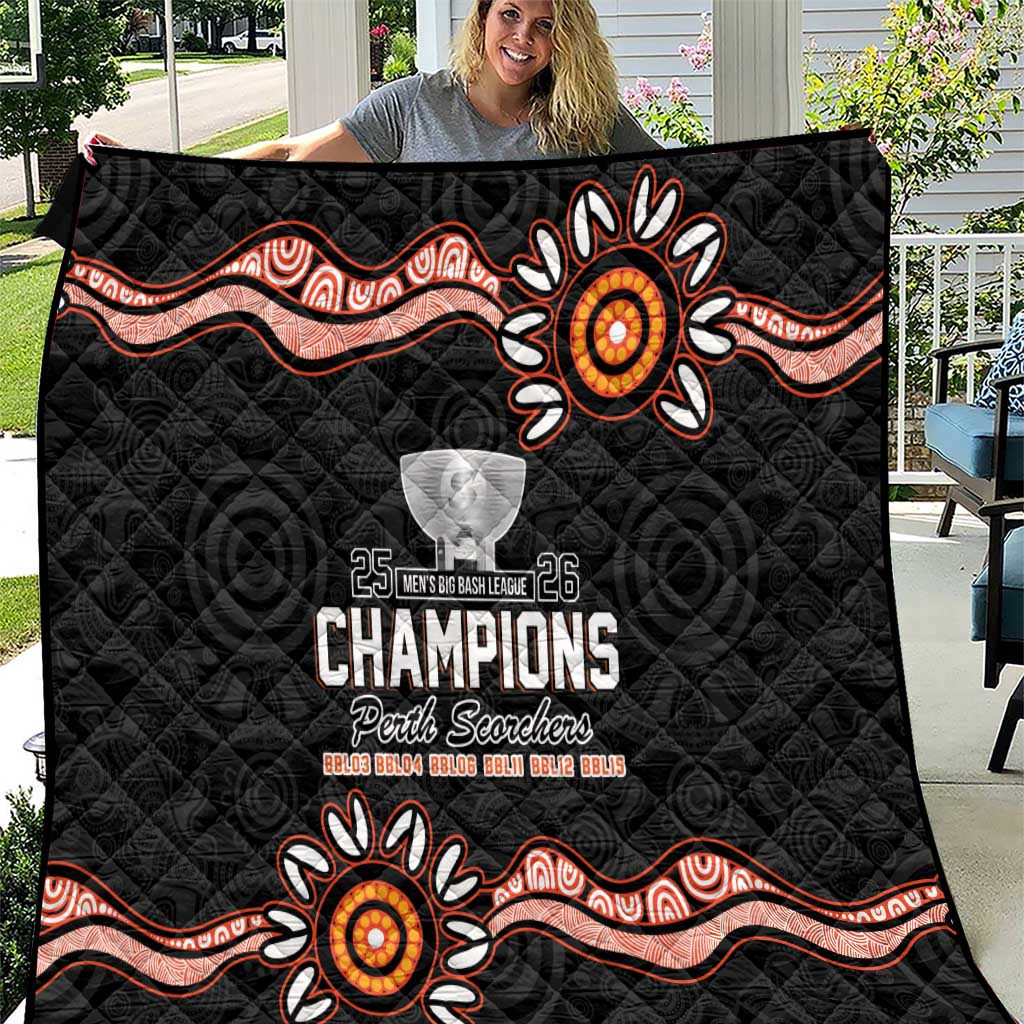 Cricket Australia Perth 6 Times Champions Quilt