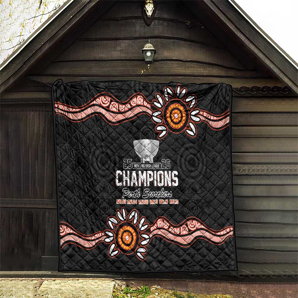 Cricket Australia Perth 6 Times Champions Quilt