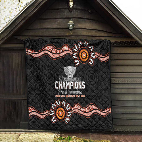 Cricket Australia Perth 6 Times Champions Quilt