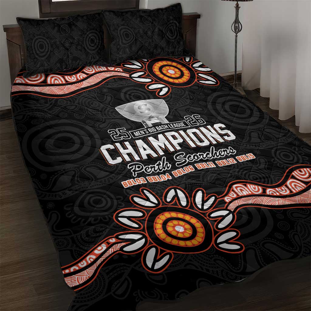 Cricket Australia Perth 6 Times Champions Quilt Bed Set