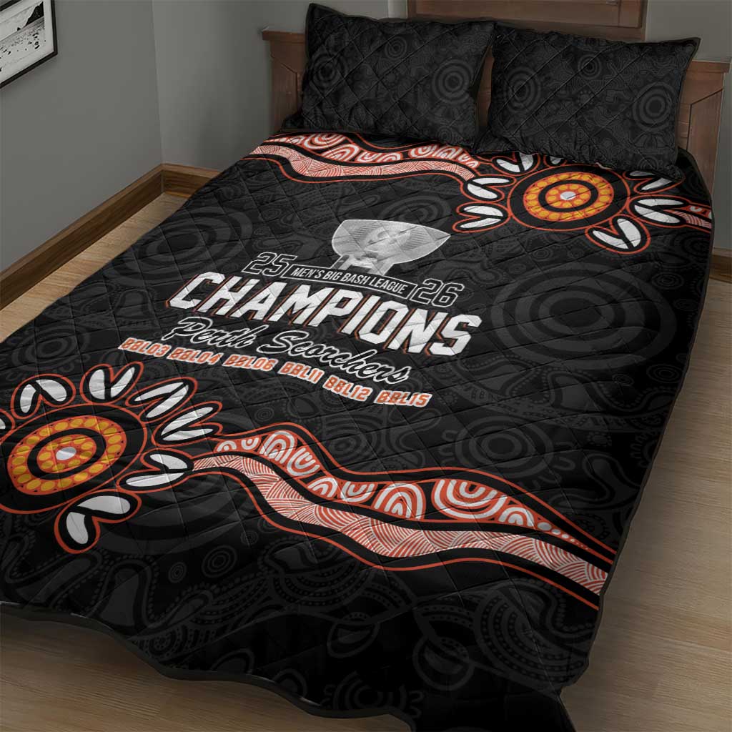 Cricket Australia Perth 6 Times Champions Quilt Bed Set