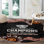 Cricket Australia Perth 6 Times Champions Round Carpet