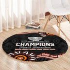 Cricket Australia Perth 6 Times Champions Round Carpet
