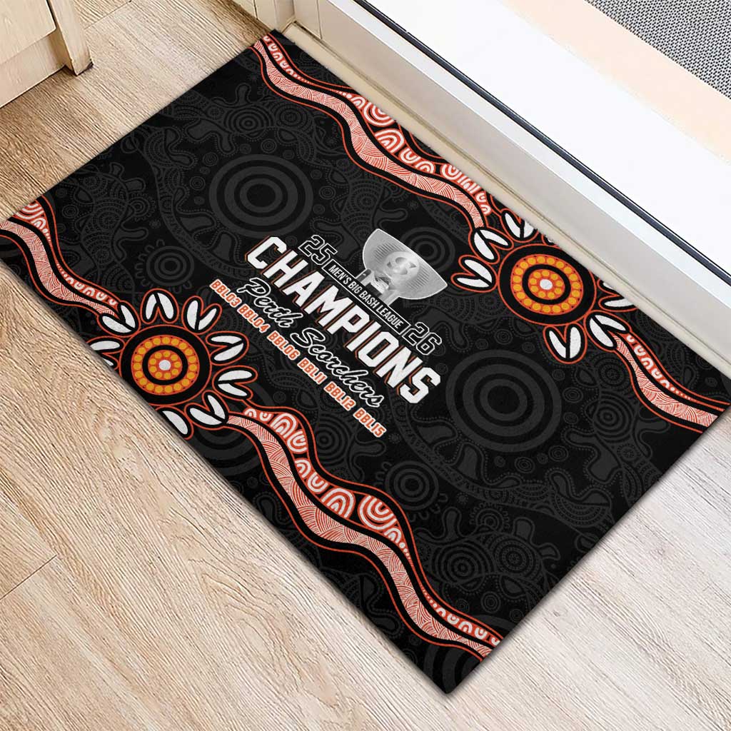 Cricket Australia Perth 6 Times Champions Rubber Doormat