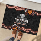 Cricket Australia Perth 6 Times Champions Rubber Doormat