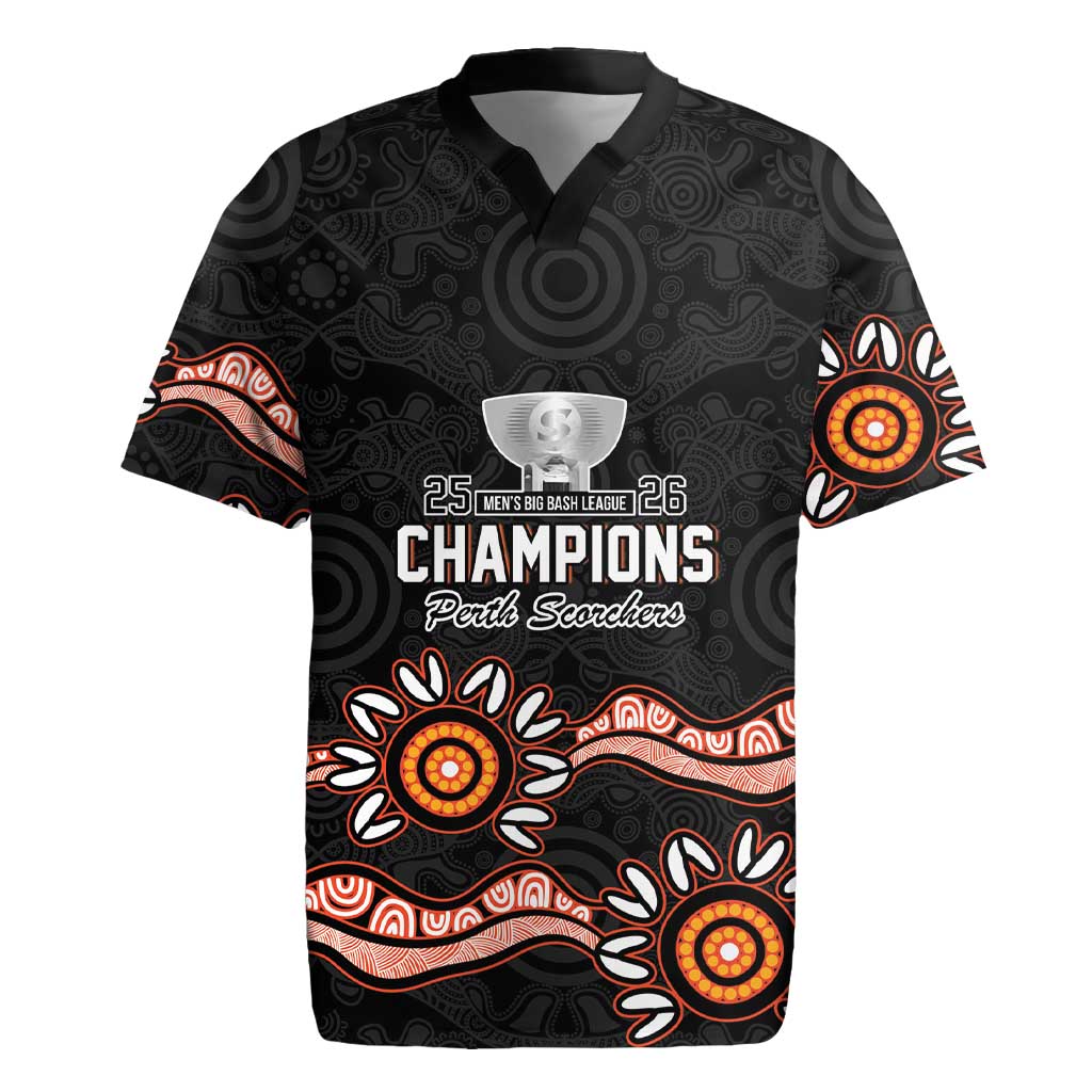 Cricket Australia Perth 6 Times Champions Rugby Jersey