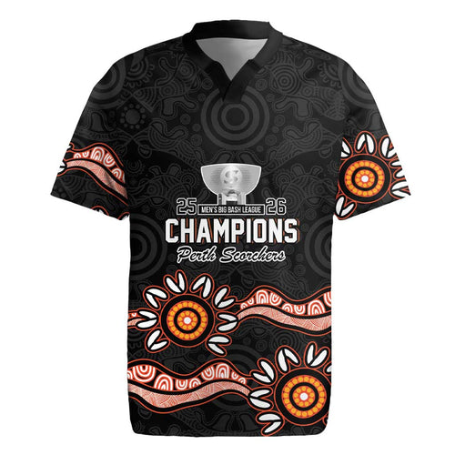 Cricket Australia Perth 6 Times Champions Rugby Jersey