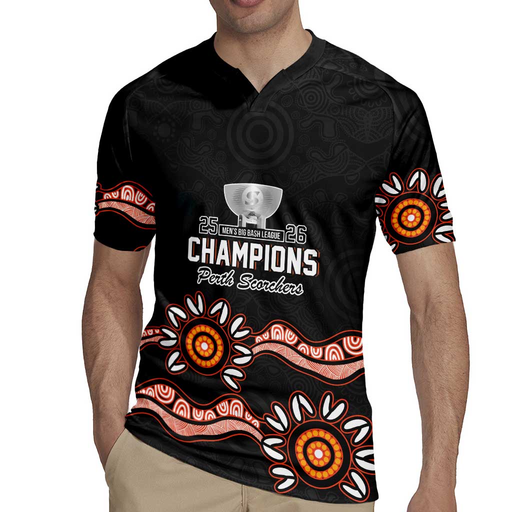Cricket Australia Perth 6 Times Champions Rugby Jersey
