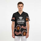 Cricket Australia Perth 6 Times Champions Scrub Top