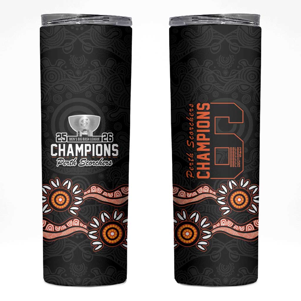 Cricket Australia Perth 6 Times Champions Skinny Tumbler