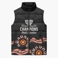 Cricket Australia Perth 6 Times Champions Sleeveless Puffer Jacket