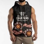 Cricket Australia Perth 6 Times Champions Sleeveless Zip Hoodie