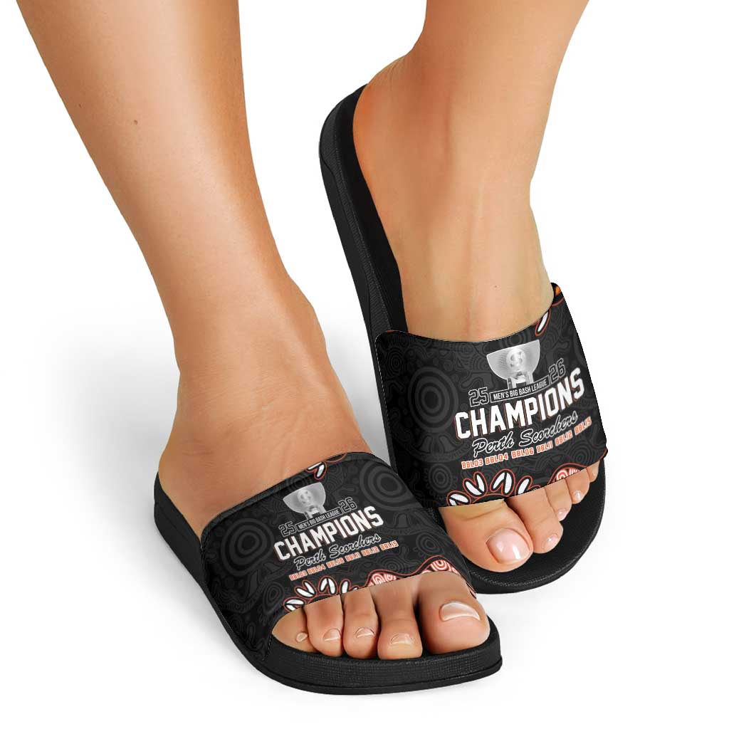 Cricket Australia Perth 6 Times Champions Slide Sandals
