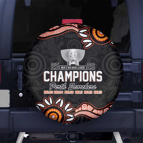 Cricket Australia Perth 6 Times Champions Spare Tire Cover