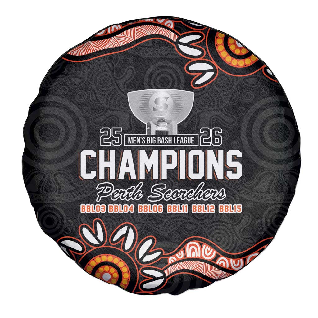 Cricket Australia Perth 6 Times Champions Spare Tire Cover