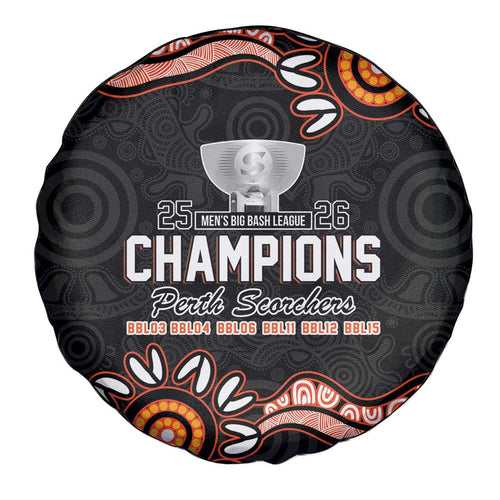 Cricket Australia Perth 6 Times Champions Spare Tire Cover