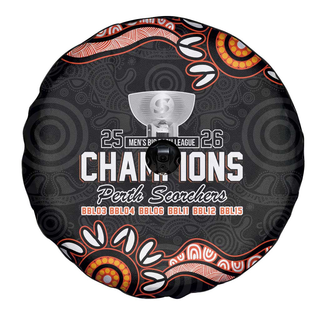 Cricket Australia Perth 6 Times Champions Spare Tire Cover