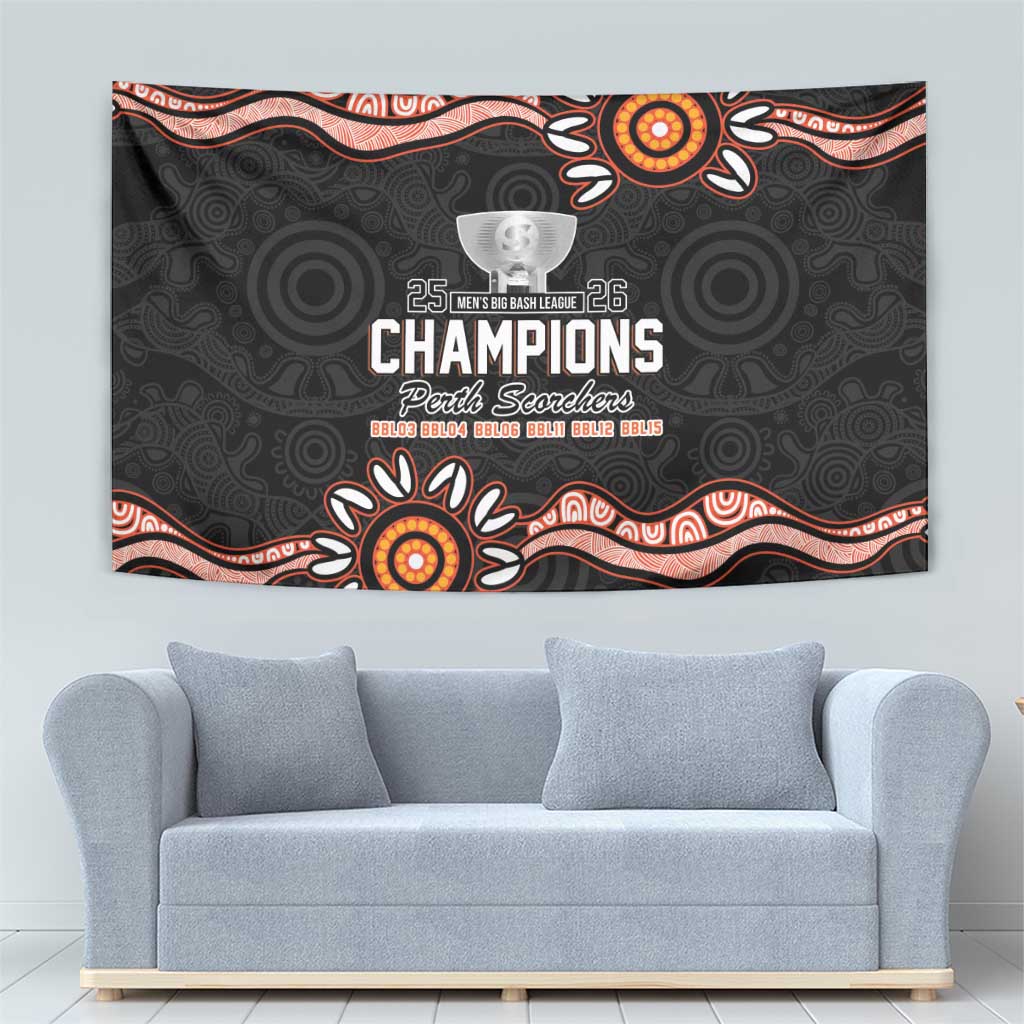 Cricket Australia Perth 6 Times Champions Tapestry