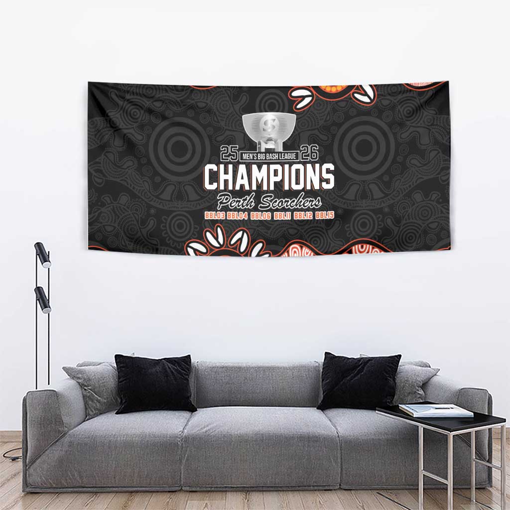 Cricket Australia Perth 6 Times Champions Tapestry