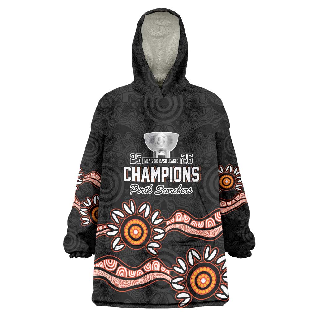 Cricket Australia Perth 6 Times Champions Wearable Blanket Hoodie