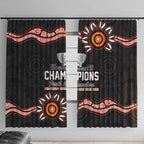Cricket Australia Perth 6 Times Champions Window Curtain