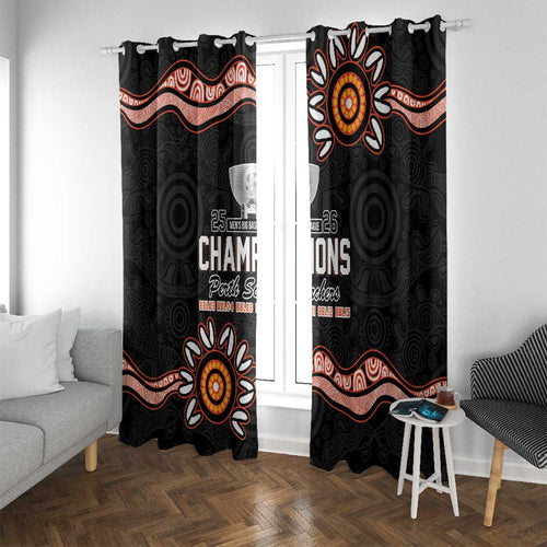 Cricket Australia Perth 6 Times Champions Window Curtain