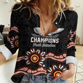 Cricket Australia Perth 6 Times Champions Women Casual Shirt