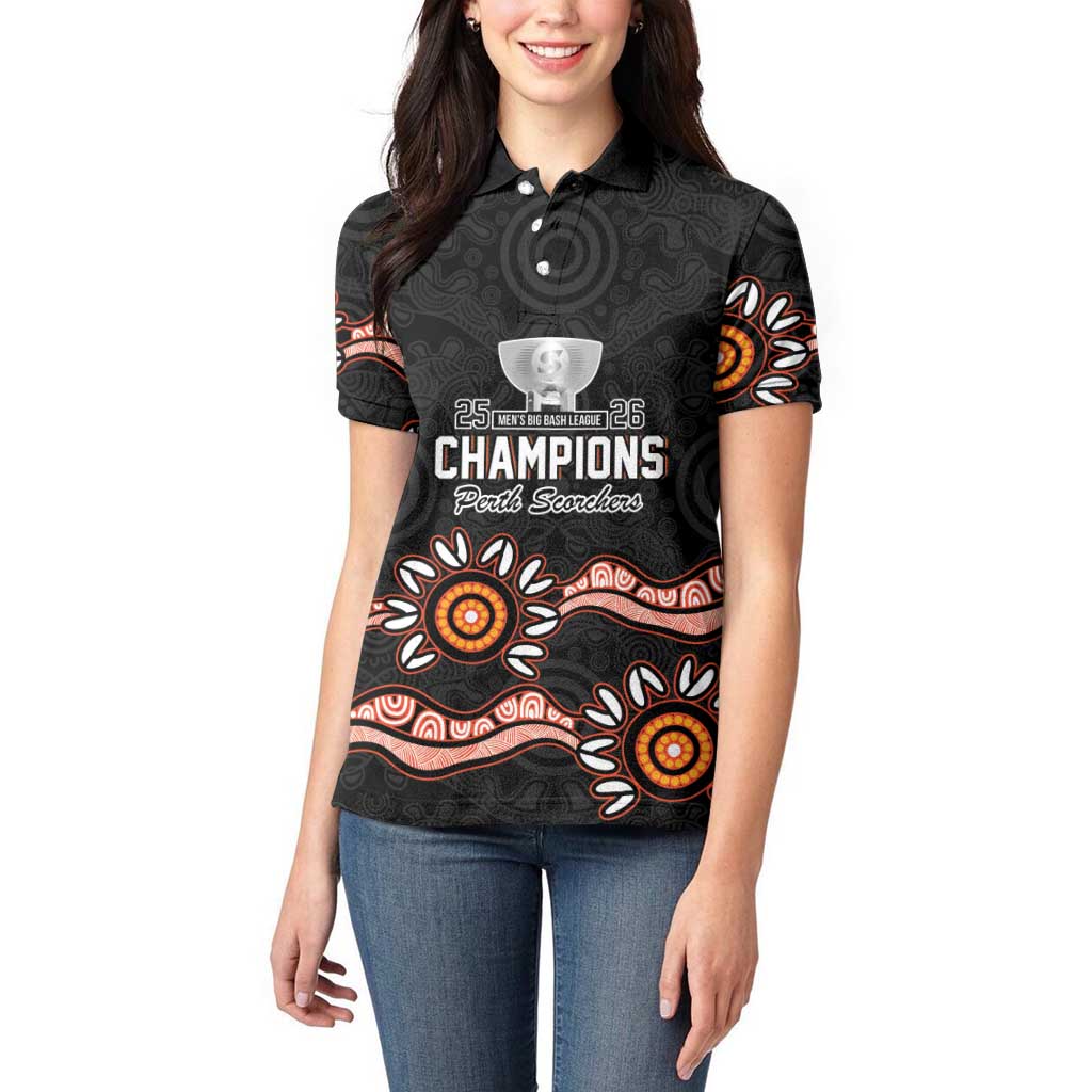 Cricket Australia Perth 6 Times Champions Women Polo Shirt