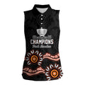Cricket Australia Perth 6 Times Champions Women Sleeveless Polo Shirt