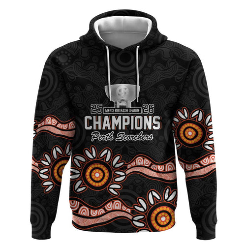 Cricket Australia Perth 6 Times Champions Zip Hoodie