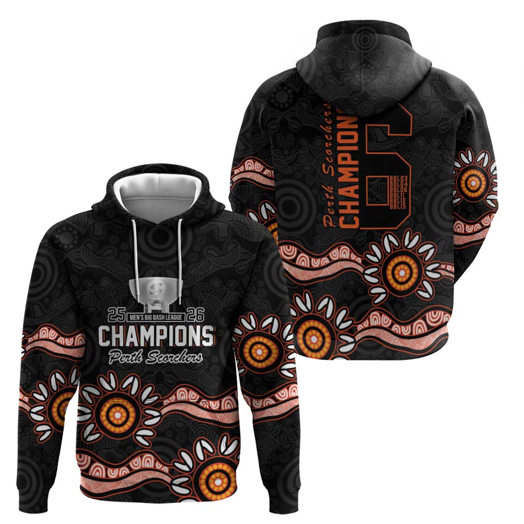 Cricket Australia Perth 6 Times Champions Zip Hoodie