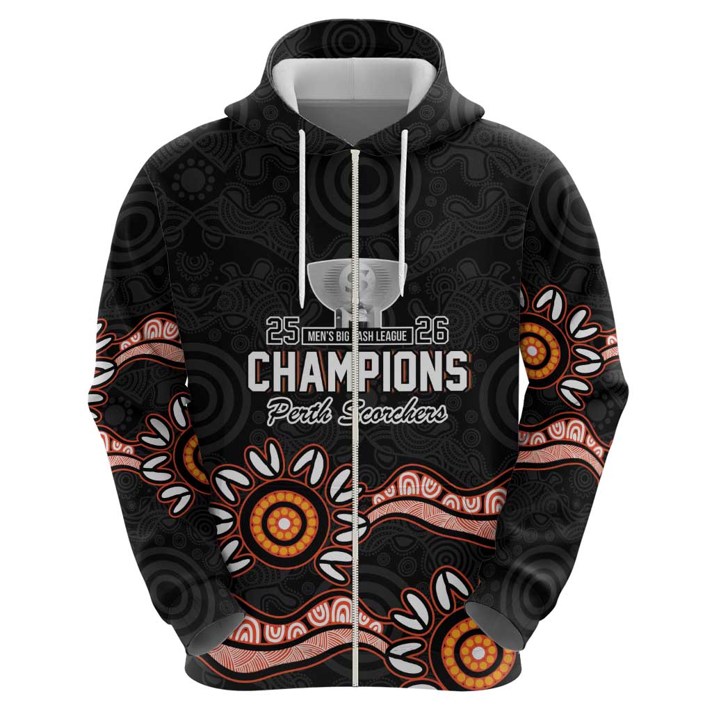 Cricket Australia Perth 6 Times Champions Zip Hoodie