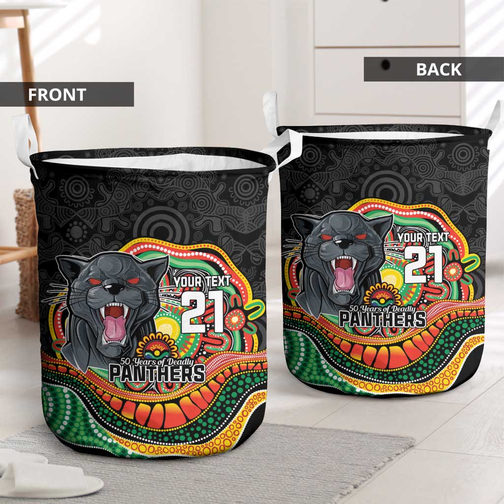 Custom Panthers Honouring First Nations Laundry Basket NAIDOC 2026 Deadly 50 Years