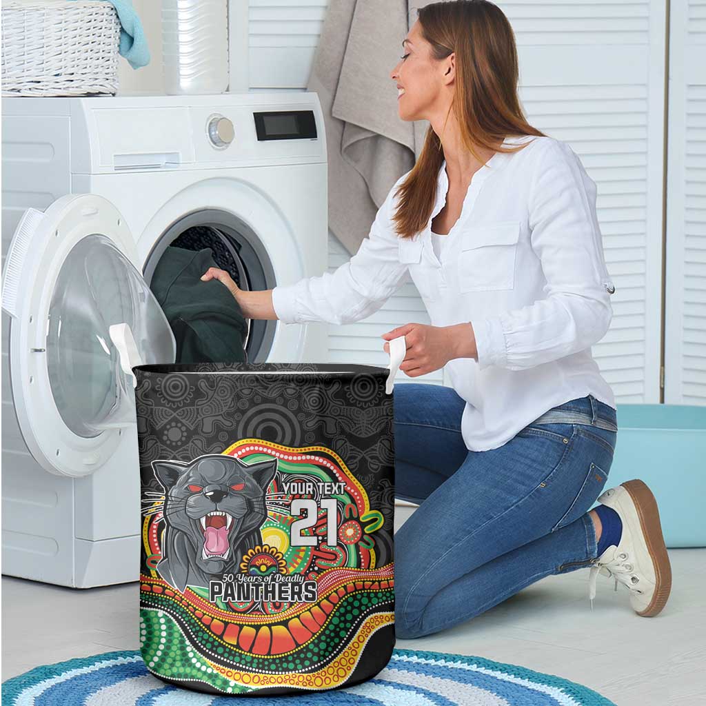 Custom Panthers Honouring First Nations Laundry Basket NAIDOC 2026 Deadly 50 Years