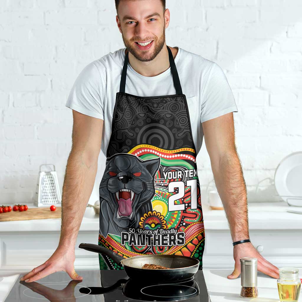 Custom Panthers Honouring First Nations Apron NAIDOC 2026 Deadly 50 Years